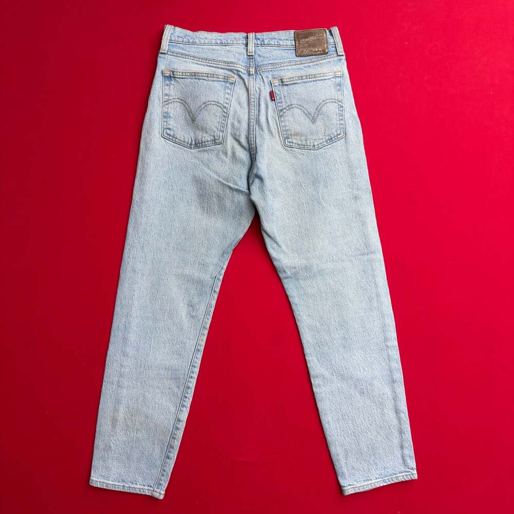 Vintage Woman’s Premium Levi's 501 S XX Denim Jeans Light Washed Size 27 x 26 BI - Picture 1 of 6